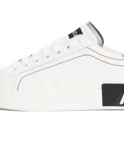 Calfskin nappa Portofino sneakers White