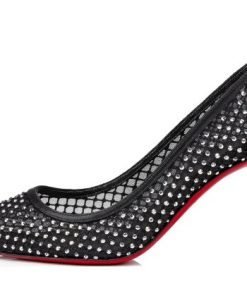 Scarpe con tacco Apostropha Mesh Strass da 80 mm