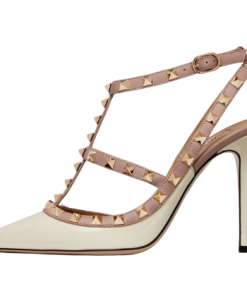 D?COLLET? ROCKSTUD IN VERNICE CON CINTURINI 100MM