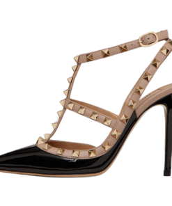 D?COLLET? ROCKSTUD IN VERNICE CON CINTURINI 100MM