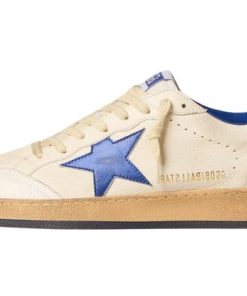 Ball Star bianca con stella e talloncino bluette