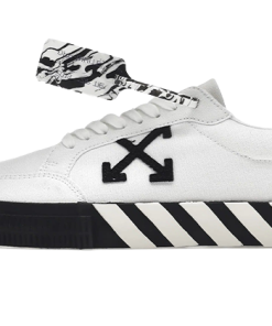 Vulk Canvas White Black