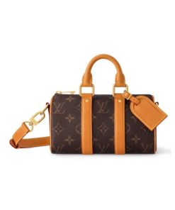 Keepall Schultergurt Andere Monogrammleder 25cm