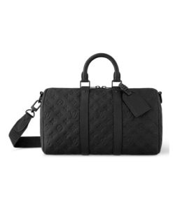 Keepall Bandouli?re Monogramm Taurillon Leder 34cm