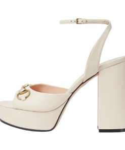 SANDALO DONNA CON PLATEAU E MORSETTO