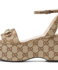 SANDALO DONNA FLATFORM CON MORSETTO