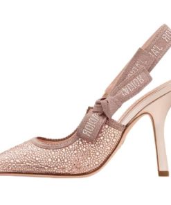 D?collet? slingback J?Adior ? Dior Or
