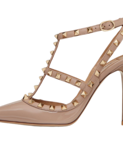 D?COLLET? ROCKSTUD IN VERNICE CON CINTURINI 100MM