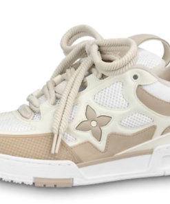 Skate Sneaker White-brown