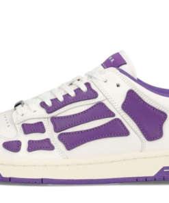 Skel white purple white low