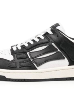 Skel BLACK white low