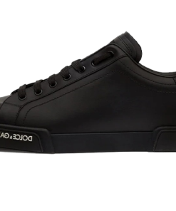 Calfskin nappa Portofino sneakers Black