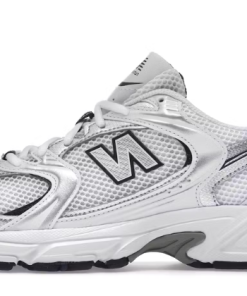 White Silver Navy