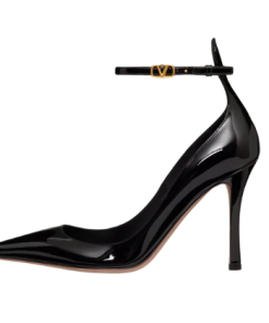 D?COLLET? VALENTINO GARAVANI TAN-GO IN VERNICE 100MM