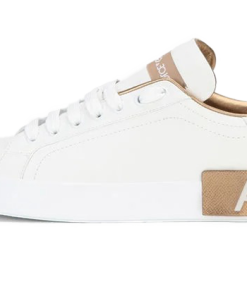 Calfskin Portofino sneakers White Gold
