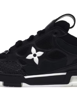Skate Sneaker Black White