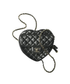 Love Heart 22S Schwarz 18 cm
