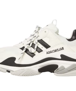 Triple S White Black
