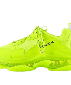Triple S Clear Sole Fluo Yellow