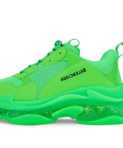 Triple S Clear Sole Fluo Green