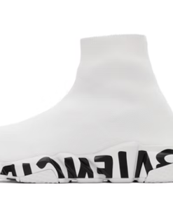 Speed Graffiti Trainers White Black