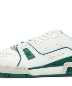 LV Trainer Sneaker White Green