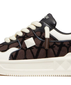 One Stud XL leather sneakers