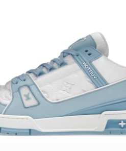 Trainer Low White Sky Blue