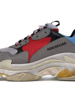 Triple S Grey Red Blue
