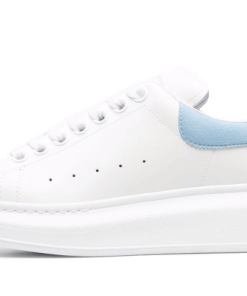 Oversized White Powder Blue