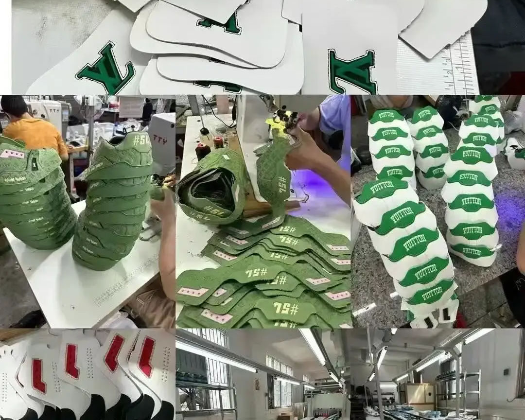 Shoe manufacturing process