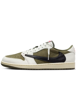 Travis Scott x Air Jordan 1 Retro Low OG SP "Medium Olive"