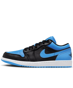 Air Jordan 1 Low "Black University Blue"
