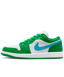 Air Jordan 1 Low "Lucky Green & Aquatone"