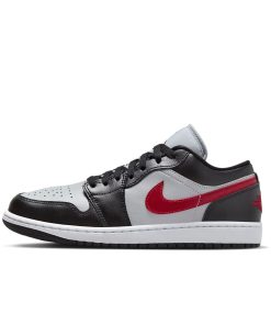 Air Jordan 1 Low "Wolf Grey Gym Red"