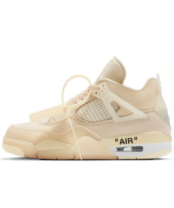 Off White x Air Jordan 4 Retro SP "Sail"