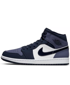 Air Jordan 1 Mid "Obsidian Sanded Purple"