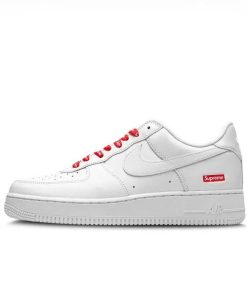 Supreme x Nike Air Force 1 Low SP "Box Logo - White"