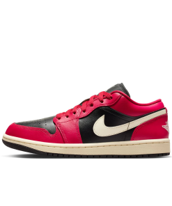 Air Jordan 1 Low "Mystic Hibiscus Black"