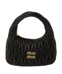 Wander Matelasse Nappa Schwarz 20 cm