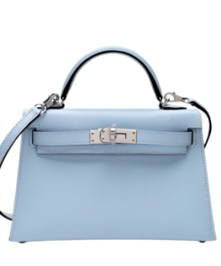 Kelly 20 Epsom Blauer Nebel